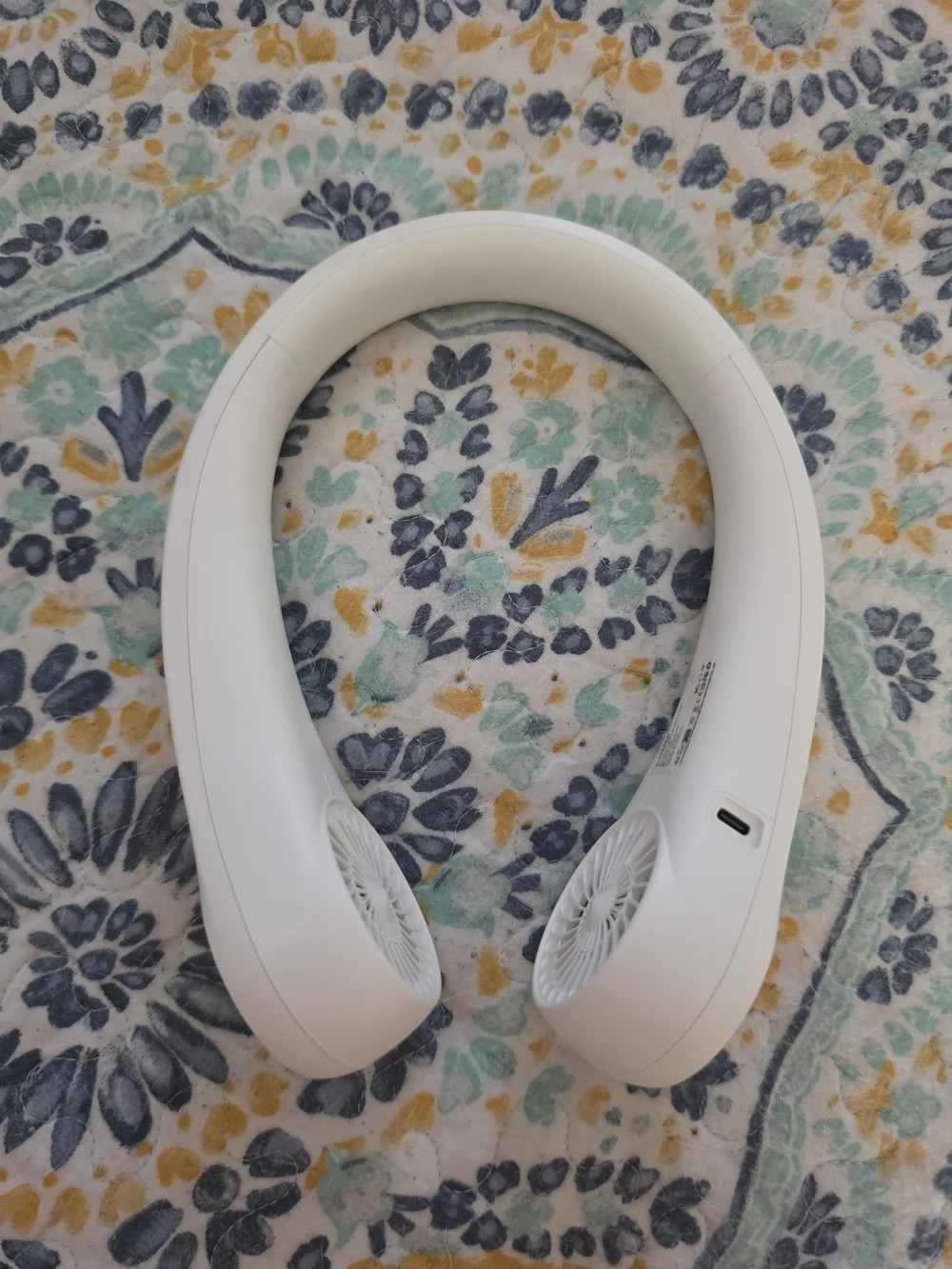 GAIATOP M5 Portable Neck Fan - White